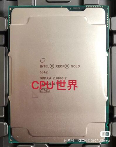 Intel Xeon Gold 6342 Qs Cpu Processor 24 Cores 2.80Ghz-3.50Ghz 36Mb 230W Lga-418