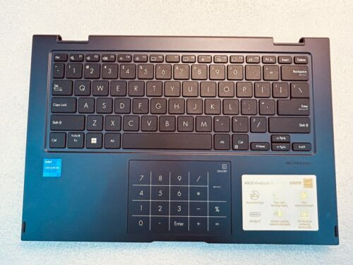 Asus Vivobook Go 14 Flip 2 In 1 J1400K-Ds02T Palmrest Touchpad Keyboard & Cover