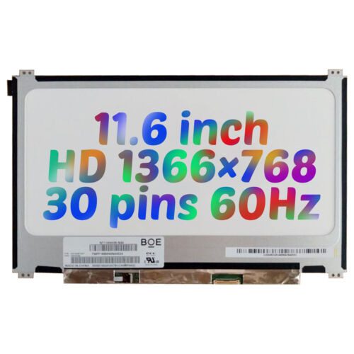 11.6" For Hp Chromebook 11-V000 Series Led Lcd Non-Touch Screen 30Pin 1366X768