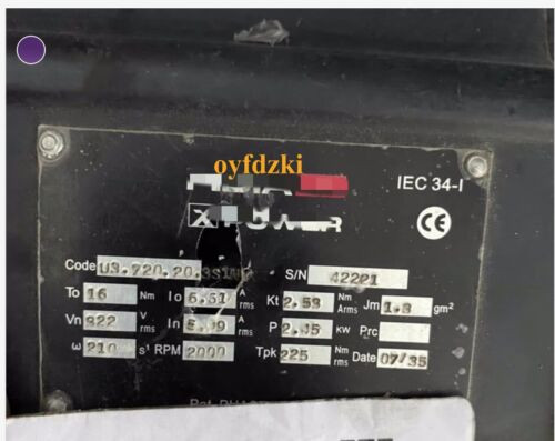 1Pc For Used  Iec 34-I