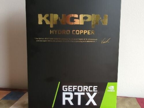 Evga Nvidia Geforce Rtx 3090 Kingpin Hydro Copper Gpu, New 24G-P5-3999-Kr