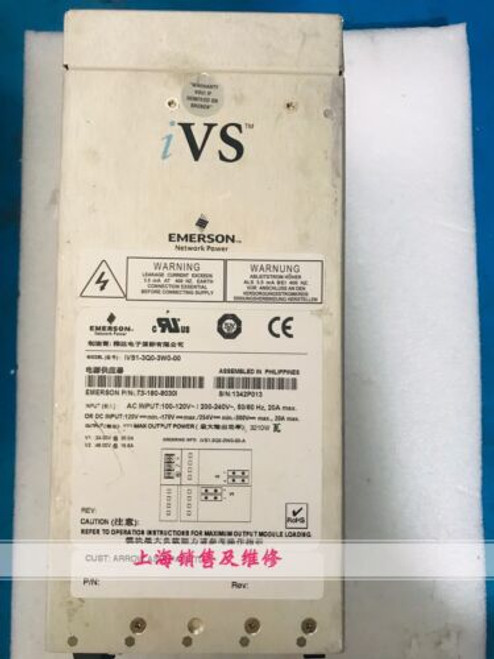 1Pcs Used Ivs1-3Q0-3W0-00 73-180-9030I