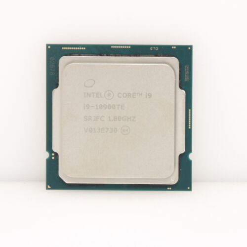 Intel Core I9-10900Te 1.80Ghz 20Mb Socket Lga1200 10 Core Processor Srjfc