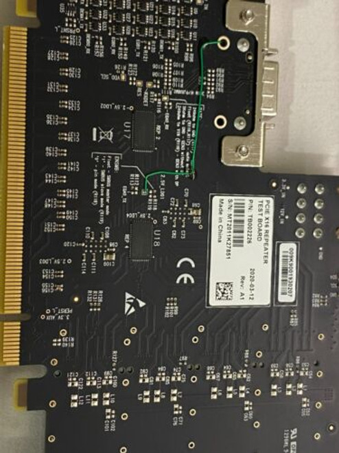 Tb002226   Mellanox  Pcie  X16 Repeater  Test Board