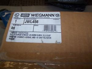 Wiegmann Hubbell JWL456 flanged wireway 45 degree, N12