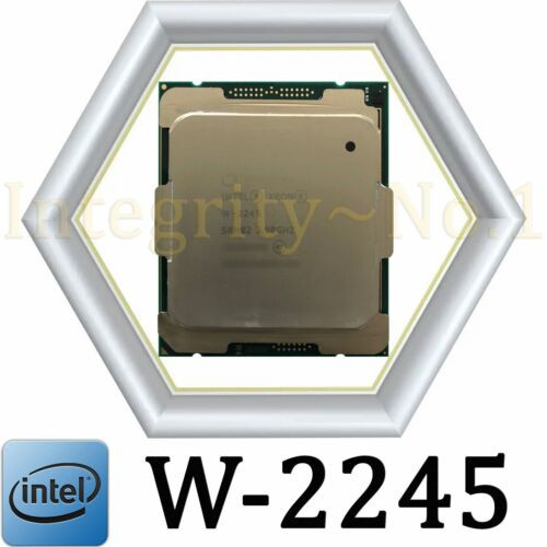 Intel Xeon W-2245 Srh02 3.90Ghz 8-Core 16-Threads 16.5Mb Lga-2066 Cpu Processor