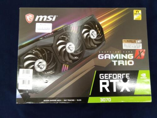 Msi Rtx 3070 Gaming Trio Graphic Board