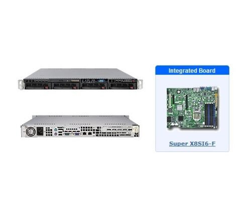 New Supermicro Sys-5016I-M6F 1U Server With X8Si6-F Motherboard