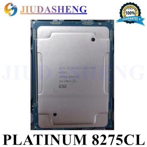 Intel Xeon Platinum 8275Cl Cpu 3.00Ghz 24-Core Lga-3647 Srfa9 Server Processor