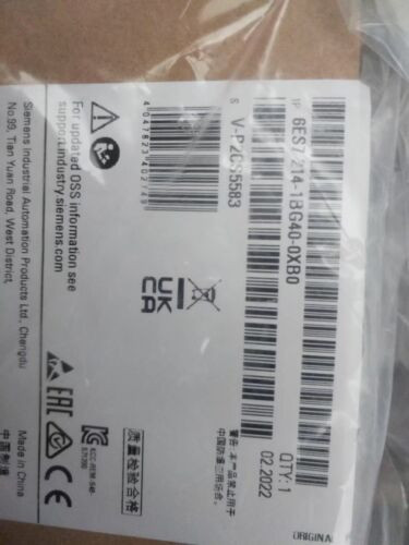 6E?S7 214-1Bg40-0Xb0 New Factory Sealed