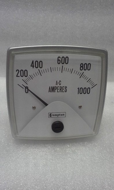 Crompton 016-02Aa-Lsss-C7 Amperes Panel Meter