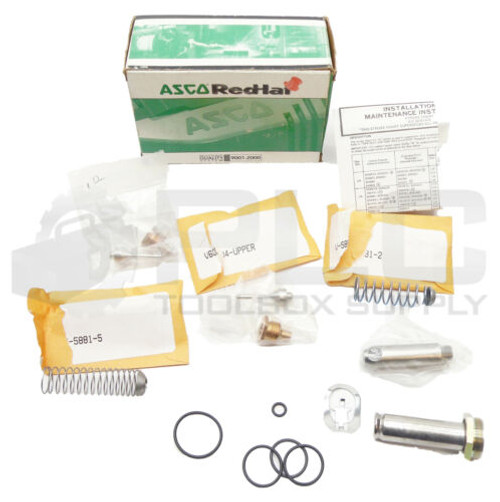 New Asco 318007-G Solenoid Vavle Rebuild Kit 170006126 Read