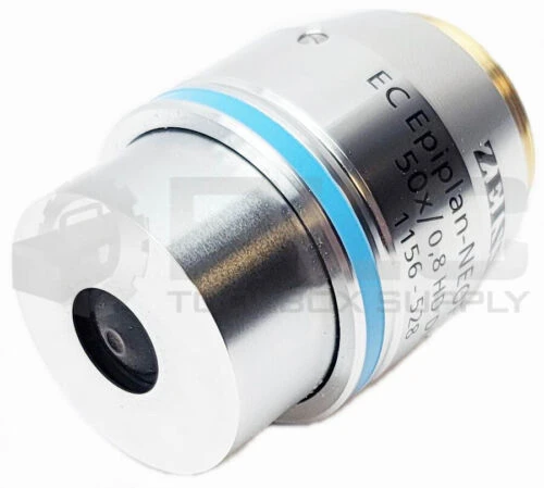 Carl Zeiss 50X/0,8 Hd Dic Ec Epiplan-Neofluar Microscope Lense 1156-528 8/0