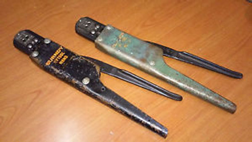 2 Burndy Hytool M8ND Crimper Tool R-149 178 Die