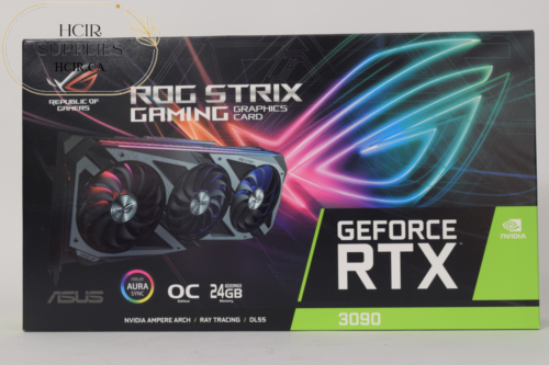 Asus Rog Strix Nvidia Rtx 3090 Oc 24Gb Gddr6X Graphics Card - Fast Shipping