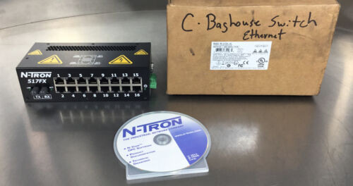 N-Tron 517Fx-St Industrial Ethernet Switch 17 Ports 10-30V Dc 1.0A    3B-10