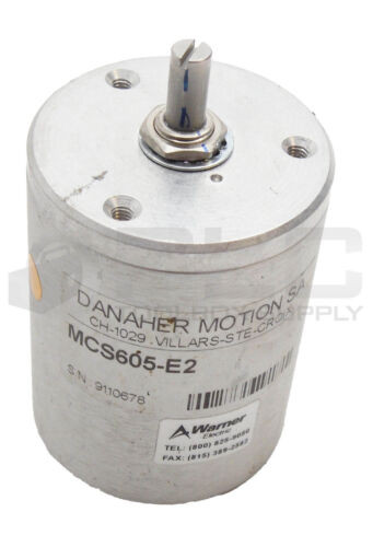 Warner Electric Danaher Motion Mcs605-E2 Rotary Position Sensor Mcs605-E