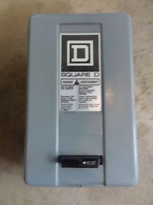 Square D Enclosure Class 8536 Type SAG12 NEMA Size 00