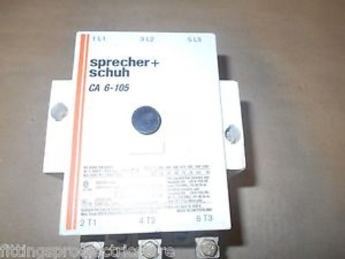 SPRECHER SCHUH CA6-105 CONTACTOR