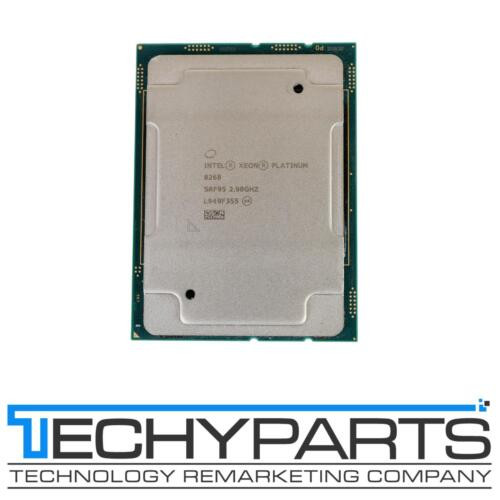 Intel Srf95 Xeon Platinum 8268 2.9Ghz 24C 35.75Mb L3 10.4 Gt/S Upi Lga3647 Cpu