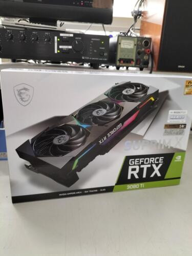 Msi Geforce Rtx 3080Ti Suprimx 12G Graphics Card