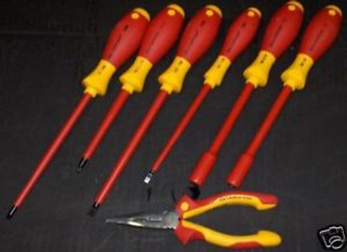 8 Piece Wiha Insulated Tool Set 1000-Volt Tool-B