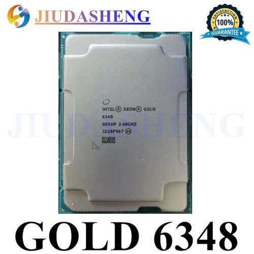 Intel Xeon Gold 6348 28Core 56Threads Lga4189 2.60Ghz Cpu Processor 235W