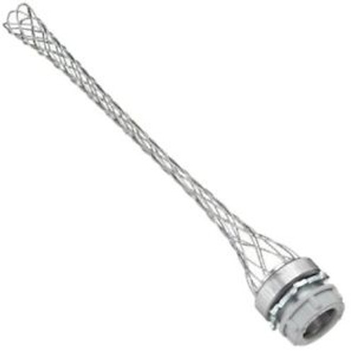 Woodhead 36269 Cable Strain Relief  Straight Male  Deluxe Cord Grip  Aluminum Bo