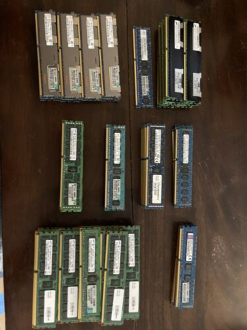 Memory Bundle Including 2Gb, 4Gb, 8Gb, 16Gb. Sk Hynix, Samsun, Micron And More.