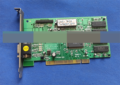 1Pc Used  Industrial Graphics Card Pci Graphics Card 9810-1406 6326Pci-E 1