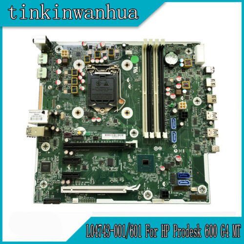 L04743-001/601 Intel Q370 Motherboard Ddr4 64G M.2 Pcie For Hp Prodesk 600 G4 Mt