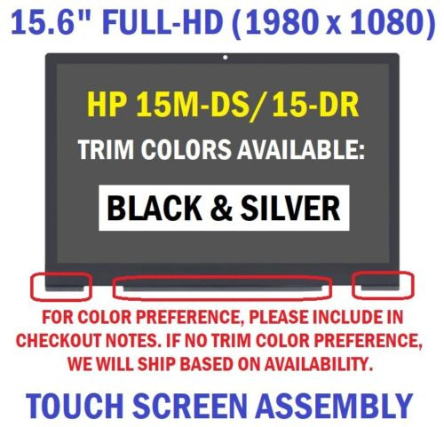 Hp Envy X360 15.6" Full Hd Lcd Touch Screen Assembly L64480-001