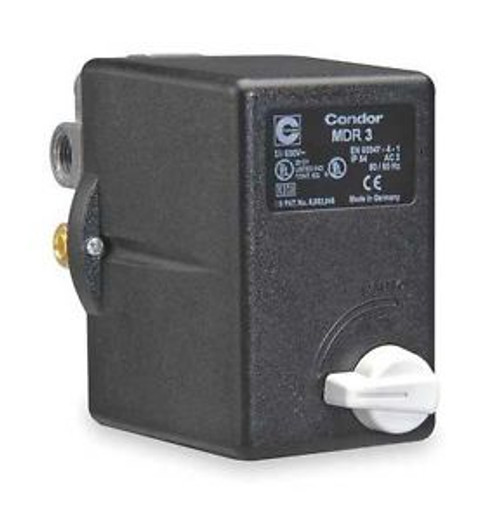 Condor Usa, Inc 31Wg3Eex Pressure Switch, 3Pst, 160/200 Psi
