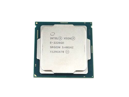 Intel Xeon E-2226Ge 3.4Ghz Socket Lga1151 Hexa-Core Server Cpu Processor Srgqw