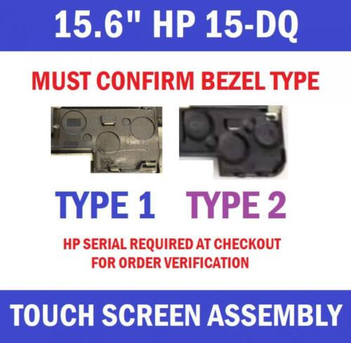 15.6" Lcd Screen Display Panel L51358-001 Hp Pavilion X360 15T-Dq 15-Dq0065C
