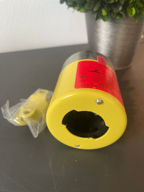 Cooper Wiring Devices 26415 NIB 60A 600V Power-Lock Plug