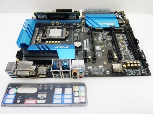 Asrock Z97 Extreme6 Intel Motherboard W/ Cpu I5-4690K, Ram 8Gb Bls8G3D1609Ds1S00