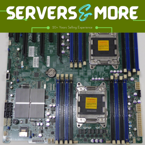 Supermicro X9Dri-F Server Board  Intel Xeon E5-2620  256Gb Rdimm Ddr3