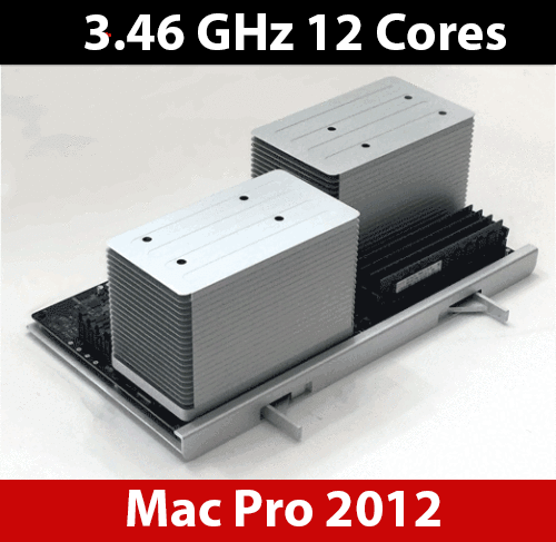 2012  Mac Pro   Cpu Tray   3.46Ghz 12-Cores  Model Id 5,1  No Ram