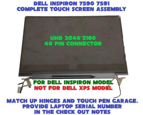 Dell Replacement Lcd Screen C7Hp5 46M.0Geld.0007 7591 Uhd Assembly