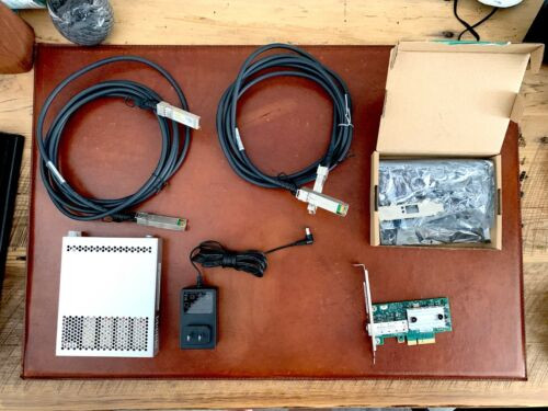 10 Gbe Sfp+ Expansion Kit With Switch, Cables And Extra Card Bundle
