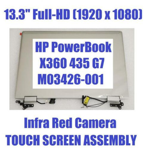 Hp Pb X360 435 G7 Series 13.3" Lcd Touch Screen Hinge Up Fhd M03428-001