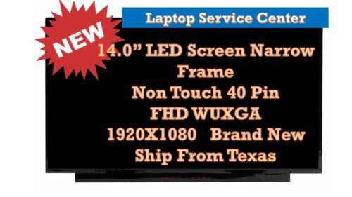 New  14" Lcd Screen Hp P/N M23952-001 Fhd Edp 40Pins Ips Display Panel Tested