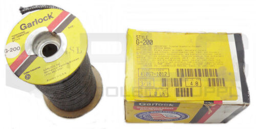 New Garlock 41067-1012 G-200 Compression Packaging  Size 3/16Inch 1.0Lb