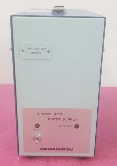 Hamamatsu C4262-02 Regulated Current Power Supply For Continuous Mode Xenon Lamp
