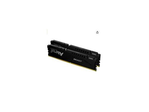 Kingston 64Gb 5200Mt/S Ddr5 Cl40 Dimm (Kit Of 2) Fury Beast Rgb