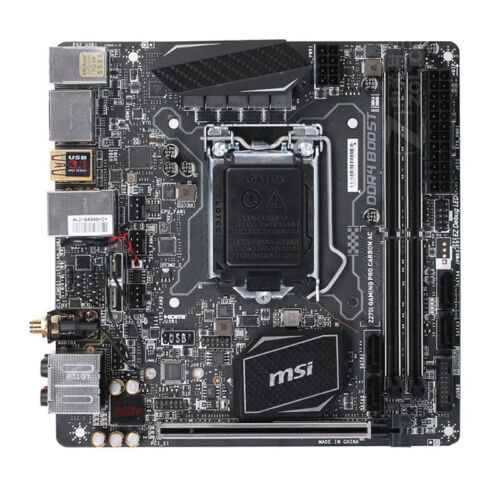 For Msi Z270I Gaming Pro Carbon Ac Motherboard Ddr4 32G Dp+Hdmi 100% Test Work
