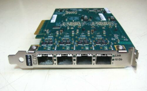 Atto Technology Fastframe Ns14 Quad-Port 10Gbe Pcie 2.0 Network Adapter  Ff-Ns14