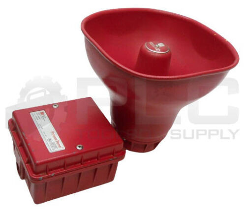 Federal Signal Ashp Ser. A1 Powertone Speaker/Signal, 24Vdc 0.55A