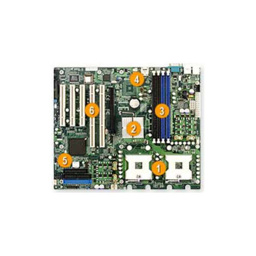 Supermicro Super X6Dvl-G Motherboard Dual Socket 604 For 64Bit Xeon Intel E7530